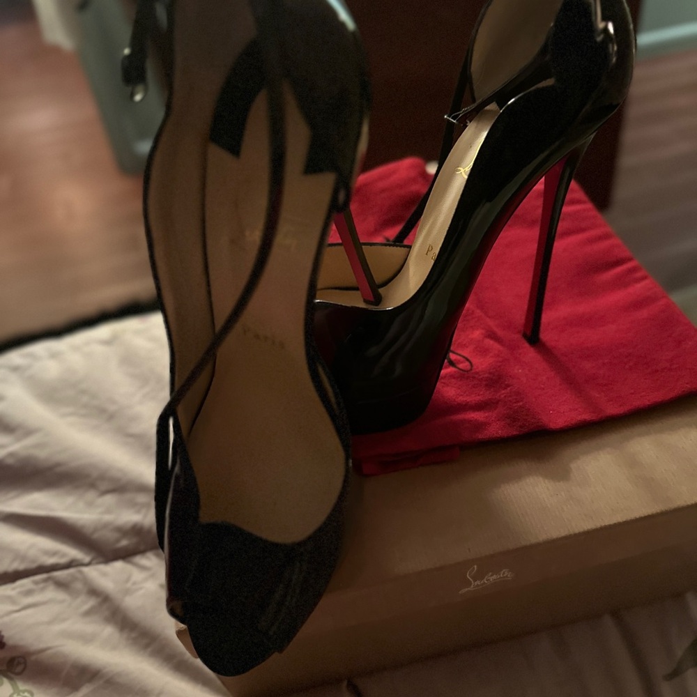 Christian Louboutin  Patton leather